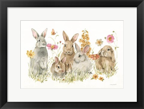 Framed Hop on Spring I Print