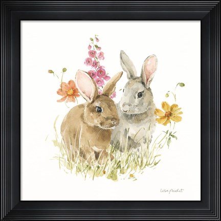 Framed Hop on Spring II Print