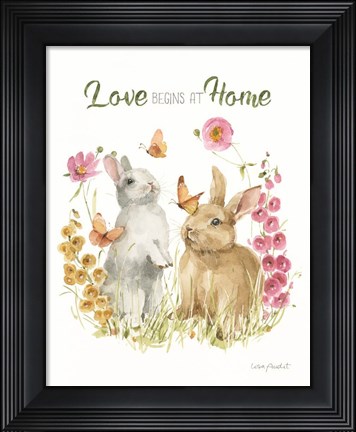 Framed Hop on Spring VIII Print