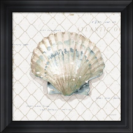 Framed Ocean View III Print