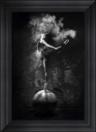 Framed Dance on Ball Print