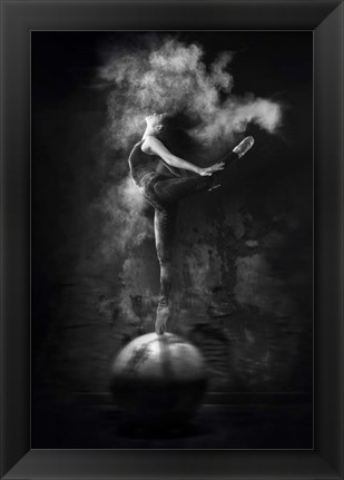 Framed Dance on Ball Print