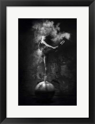 Framed Dance on Ball Print