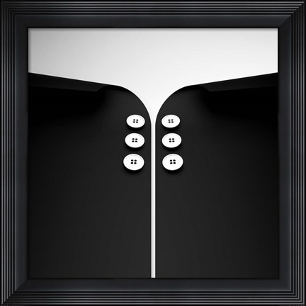 Framed Black Shirt Print