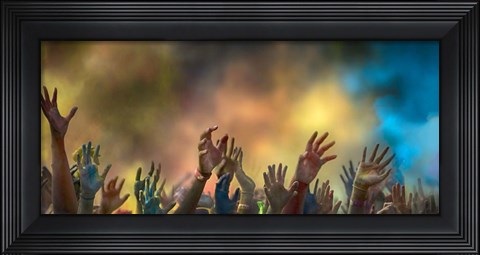Framed Hands Print