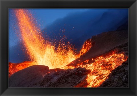 Framed Hot Landscape Print