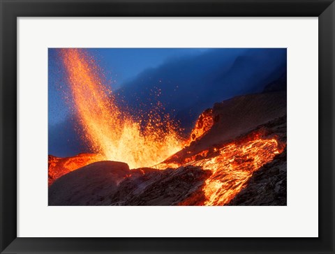 Framed Hot Landscape Print