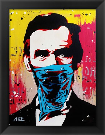 Framed Lincoln, Patriot Thug Print