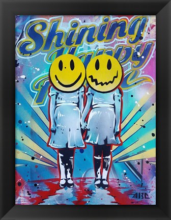 Framed Shining Happy People Print