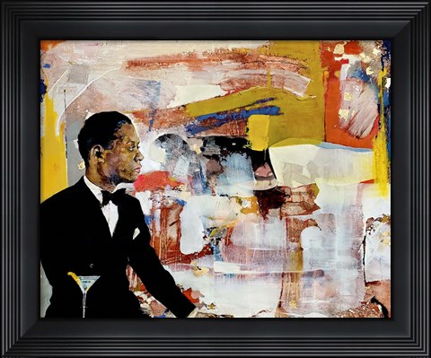 Framed Ellington Finesse Effect Print