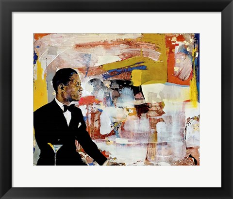 Framed Ellington Finesse Effect Print