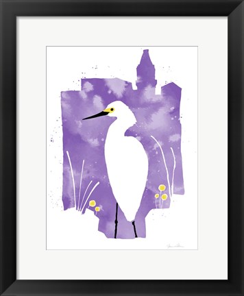Framed Lakeside Life Print