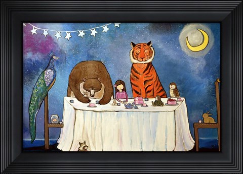 Framed Cake and Tea Print