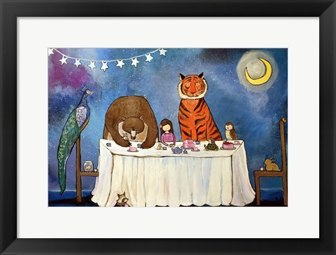 Framed Cake and Tea Print