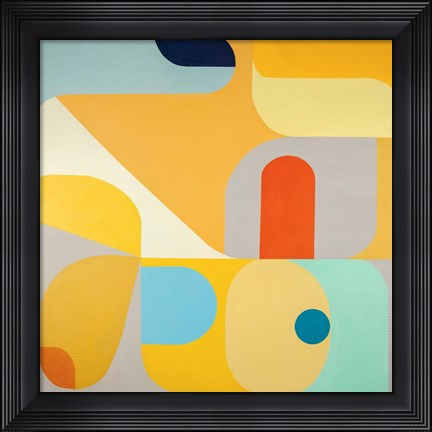Framed Slant of Light Print