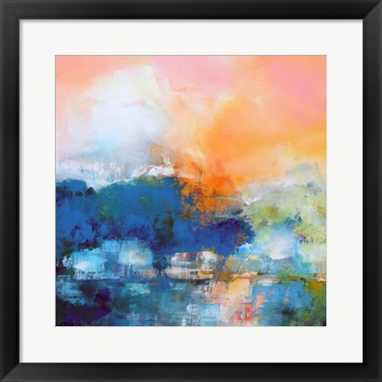 Framed Quiet River Print