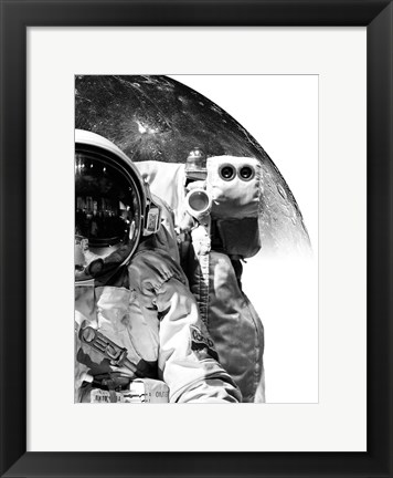 Framed Modern Astronaut No. 1 Print