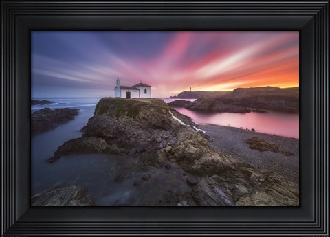 Framed Virxe do Porto Print