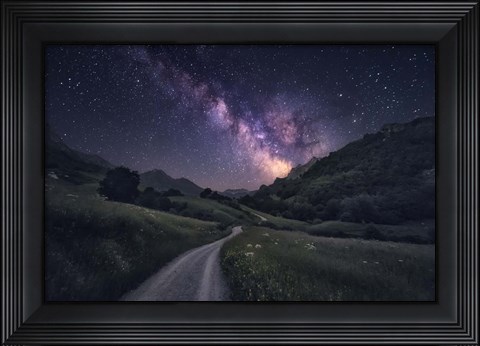 Framed Path to the Stars Print