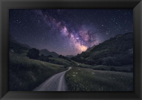 Framed Path to the Stars Print