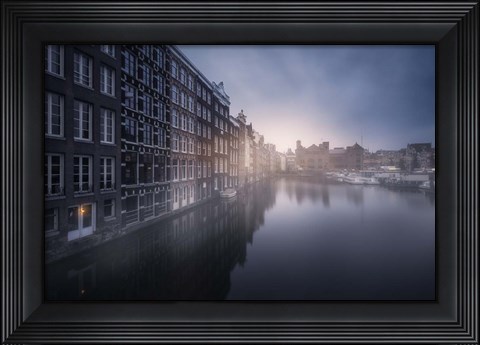 Framed Amsterdam Morning III Print
