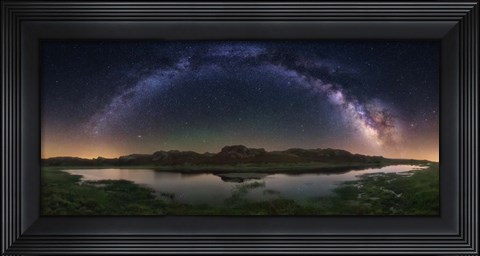 Framed Lagoon Print