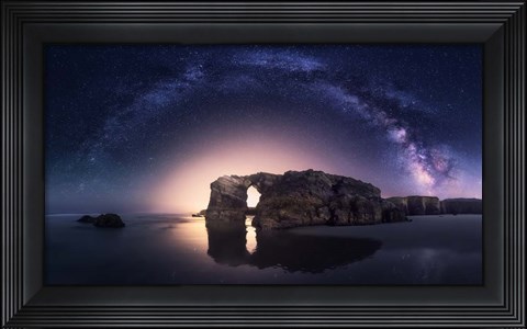 Framed Arcos Naturales Print