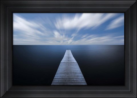Framed On the Edge of the World Print