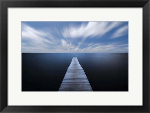 Framed On the Edge of the World Print