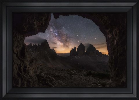 Framed Night Sky Print
