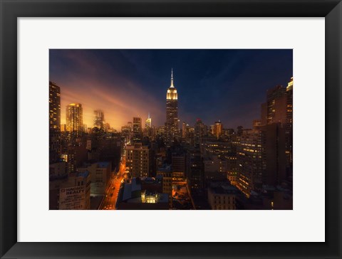 Framed New York City Print