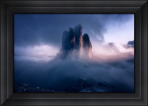 Framed Above the Clouds Print