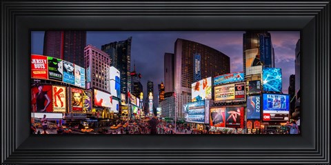 Framed Times Square Print