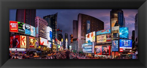 Framed Times Square Print