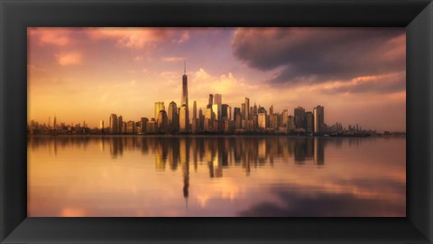 Framed Manhattan Print