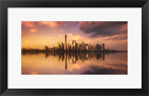 Framed Manhattan Print