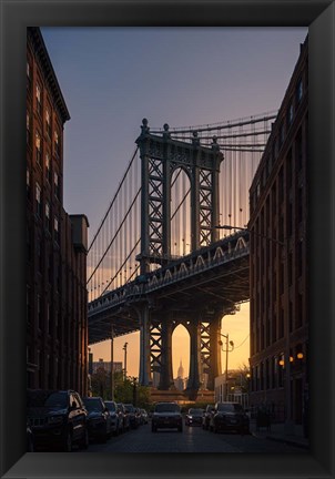 Framed Bridge View Print