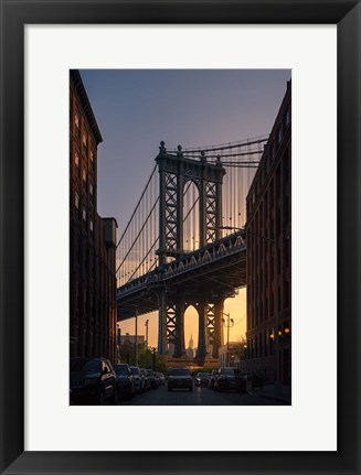 Framed Bridge View Print