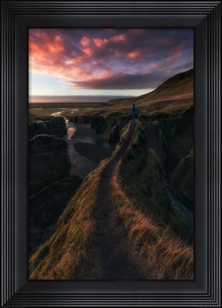 Framed Climb Print