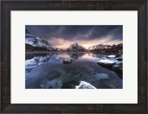 Framed Winter Light Print