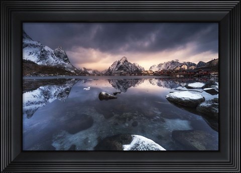 Framed Winter Light Print