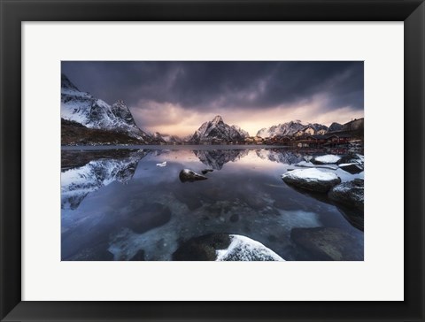 Framed Winter Light Print