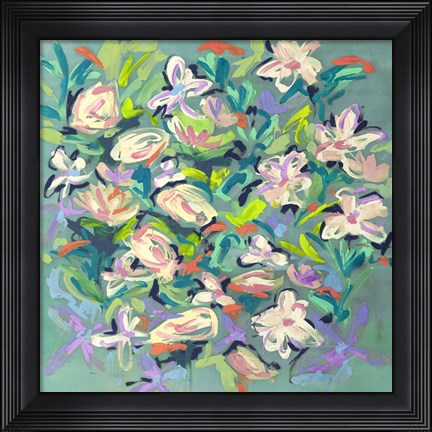 Framed Waterlily Pond Print