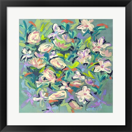 Framed Waterlily Pond Print