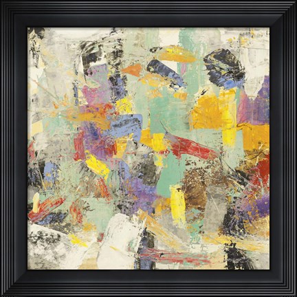 Framed Rivoluzione Colorata I (detail) Print