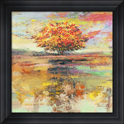 Framed Albero d&#39;estate (detail) Print