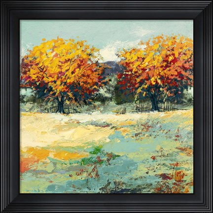 Framed Campagna in Estate II Print