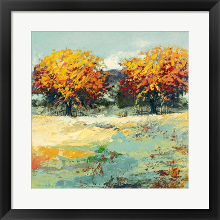 Framed Campagna in Estate II Print