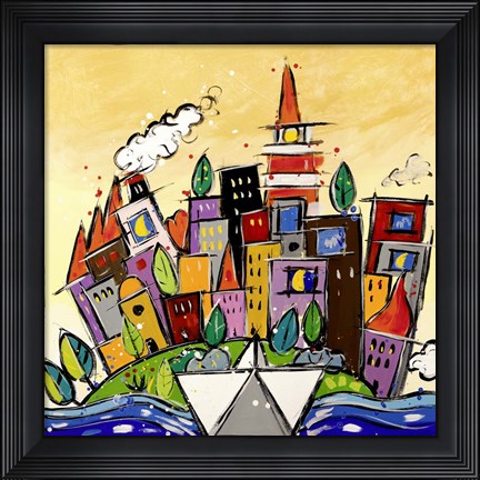 Framed Arrivato un Nuovo Giorno Print