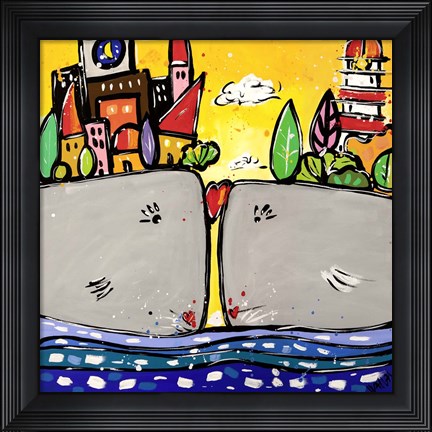 Framed Un Amore Grande Print